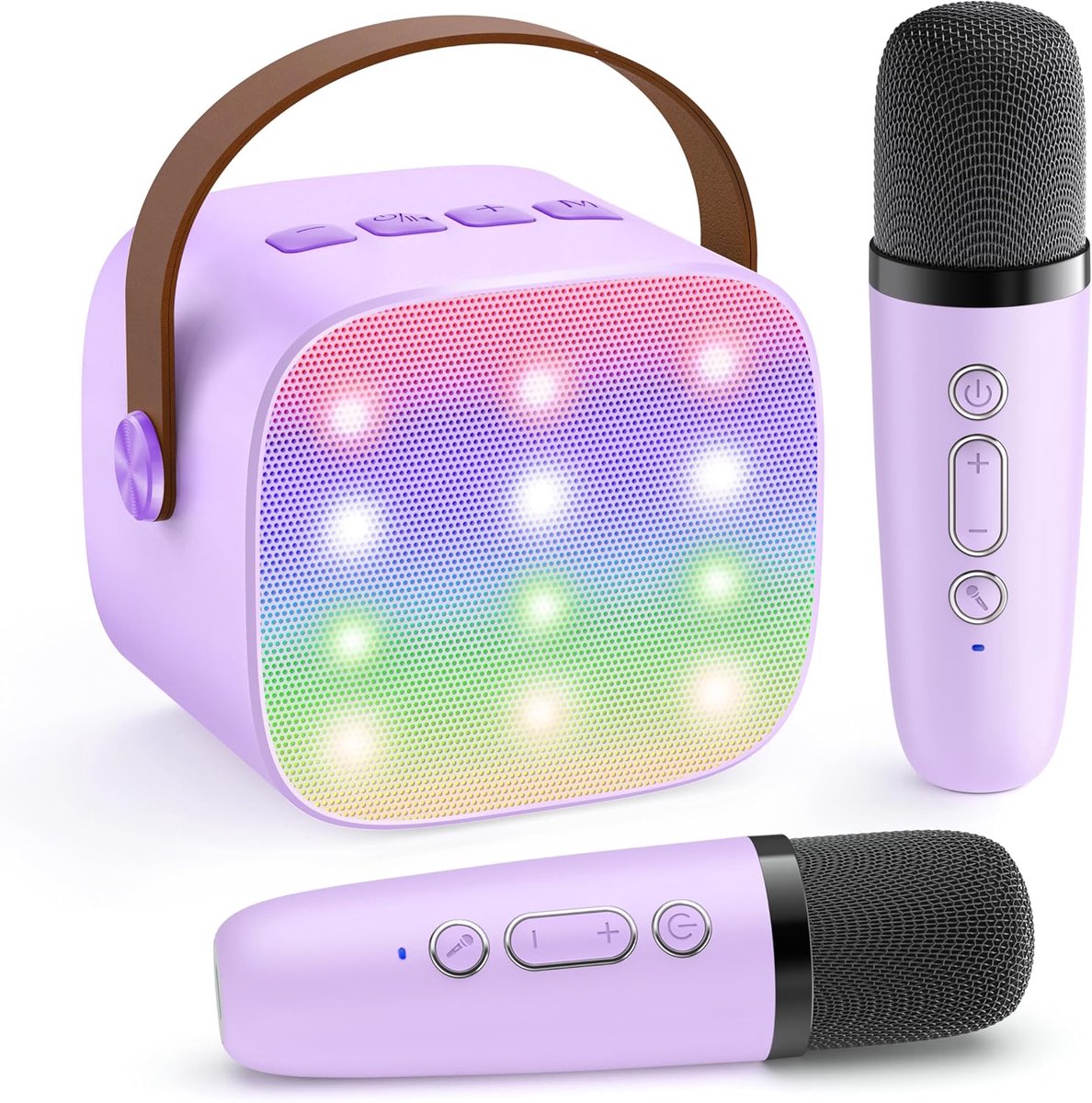 Funlab Karaoke set met 2 microfoons