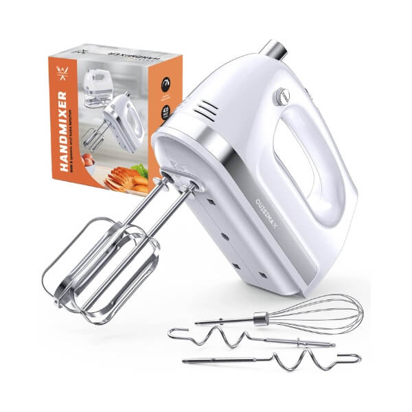Gastronoma 18200002 - Stijlvolle Handmixer Met 6 Snelheidsinstellingen En Turbofunctie 17502451 Gastronoma 18200002 - Stijlvolle Handmixer Met 6 Snelheidsinstellingen En Turbofunctie 17502451