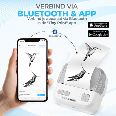 Gadgetplace Mini Printer voor Mobiel