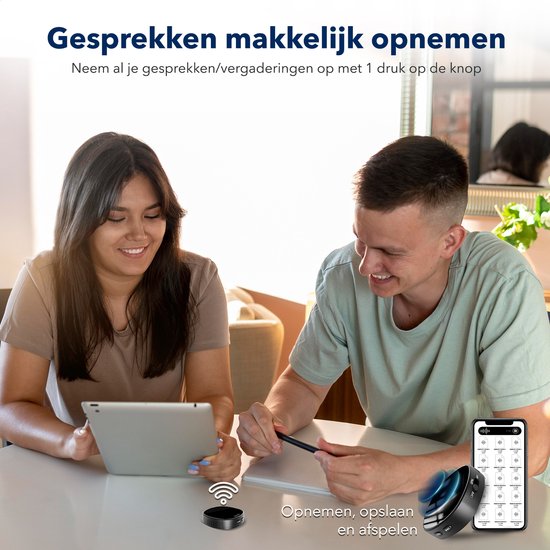 Gadgetplace Mini Afluisterapparatuur Pro 64GB met Speakers