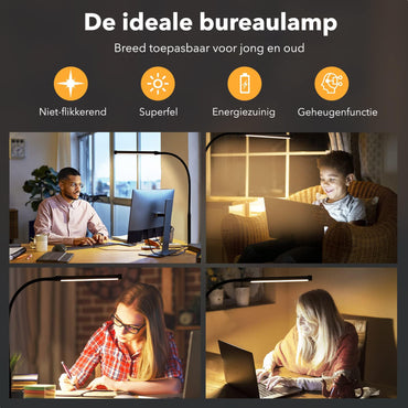 Vicon Bureaulamp LED Dimbaar