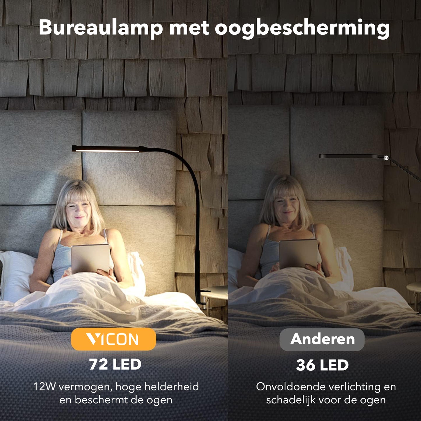 Vicon Bureaulamp LED Dimbaar
