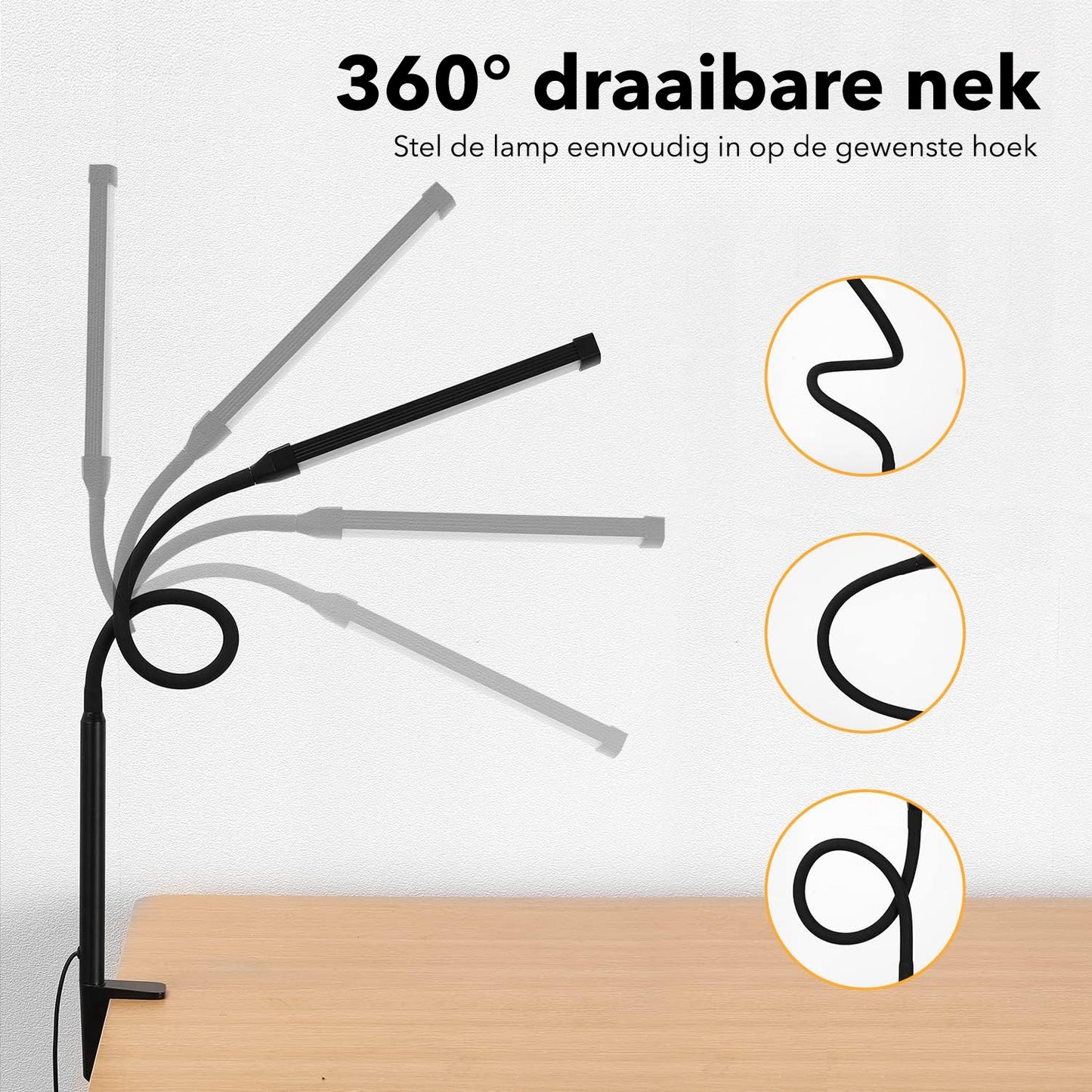 Vicon Bureaulamp LED Dimbaar