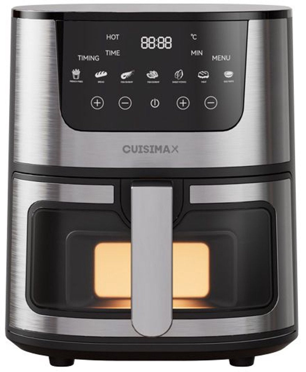 Cuisimax Airfryer met Kijkvenster