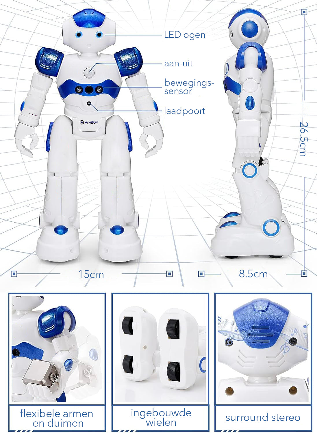 Gadgetplace Robot speelgoed