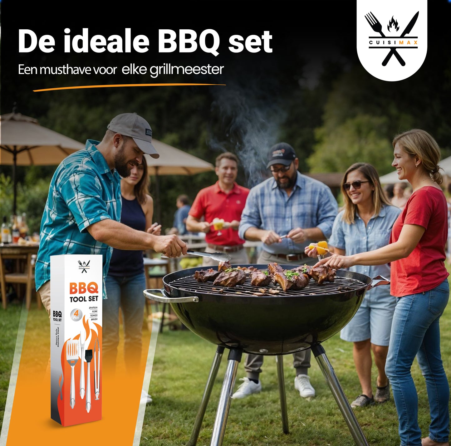 Cuisimax Premium BBQ Accesoires set