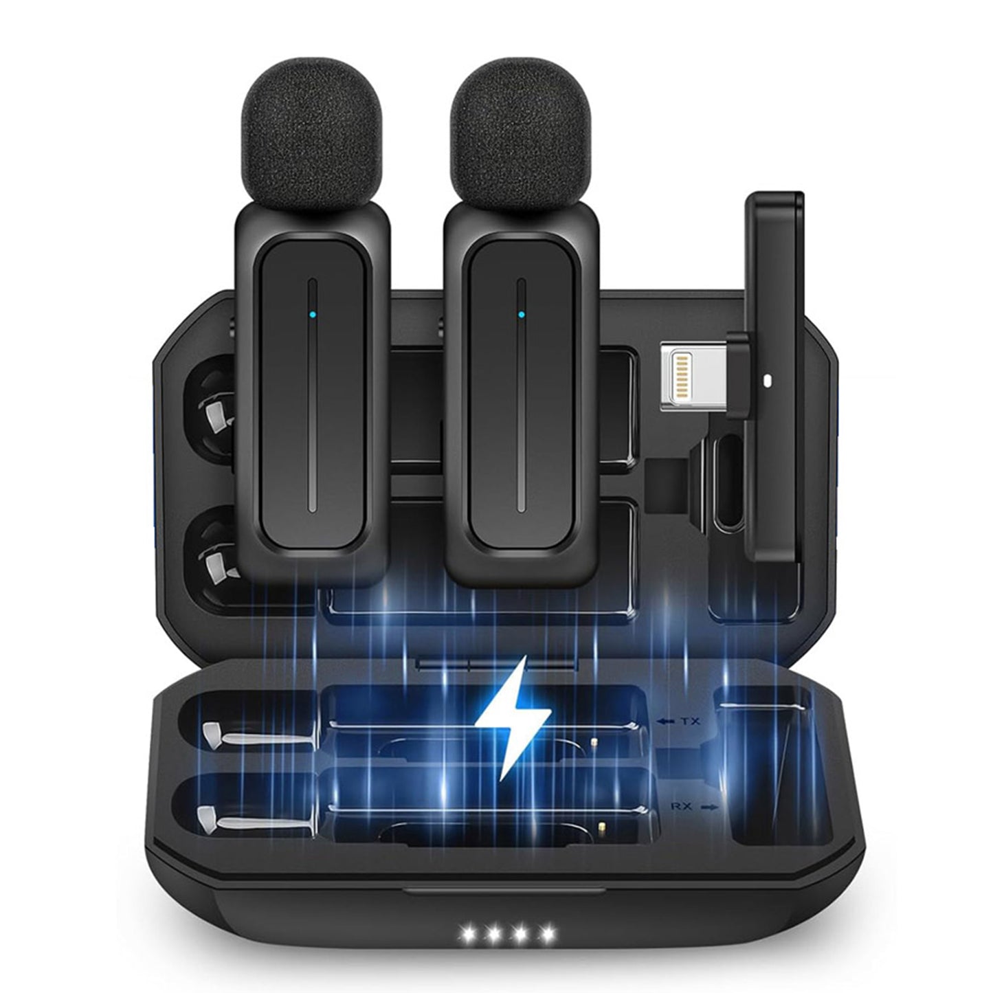 Gadgetplace Draadloze Microfoon Pro met Oplaadcase
