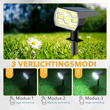 Vicon Solar Tuinverlichting op Zonne energie - 2-Pack