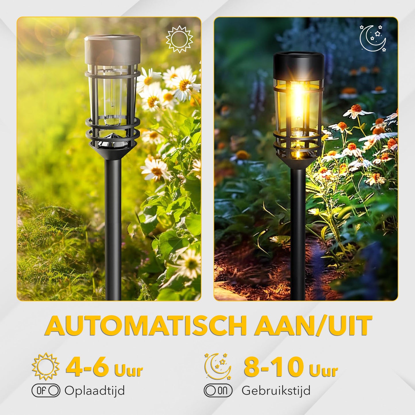 Vicon Solar Tuinverlichting op Zonne energie - 2-Pack