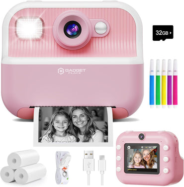 Gadgetplace Digitale Kindercamera met 32GB Geheugenkaart: Foto en Videofunctie