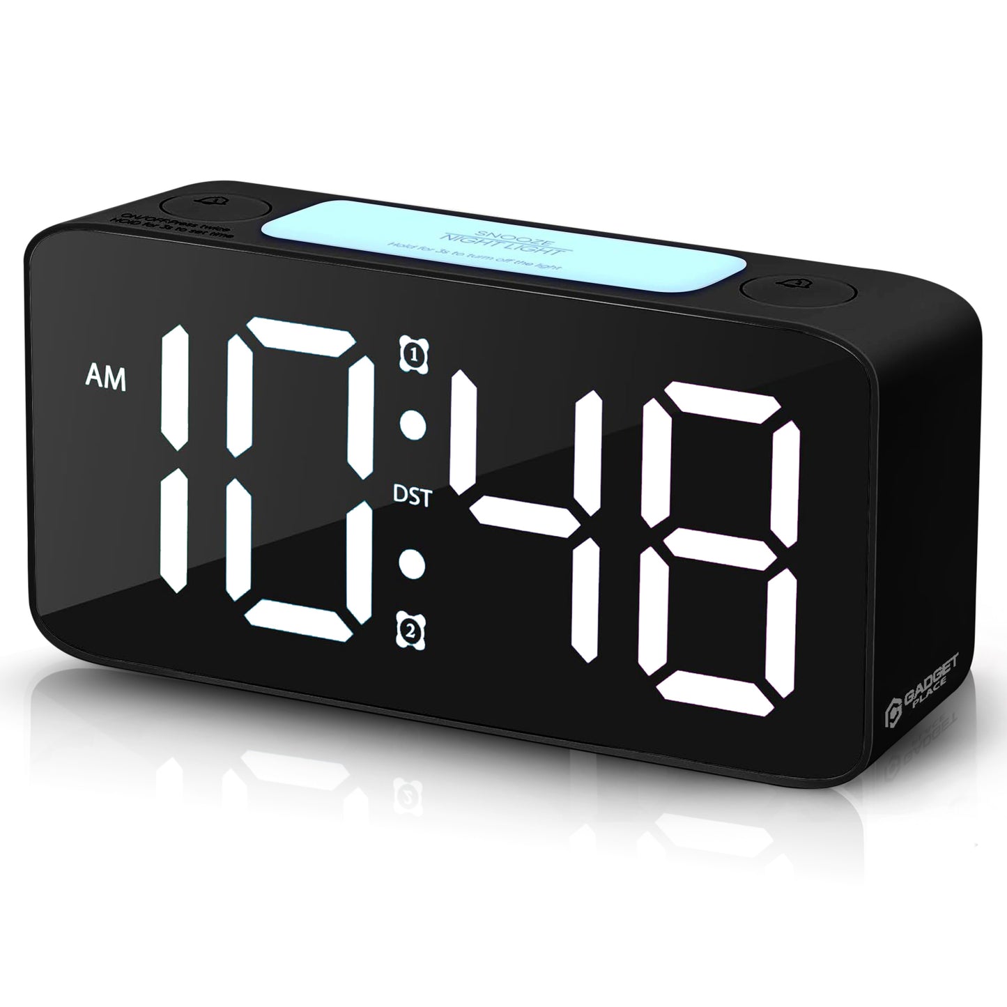 Gadgetplace Digitale Wekker - Extra hard alarm