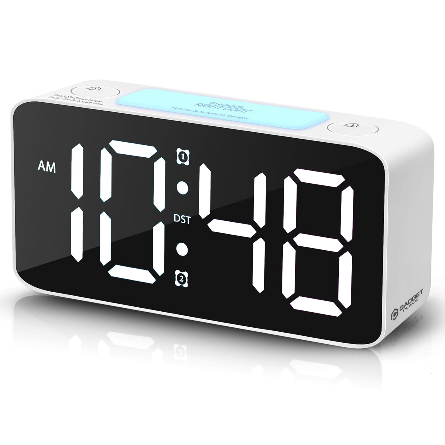 Gadgetplace Digitale Wekker - Extra hard alarm