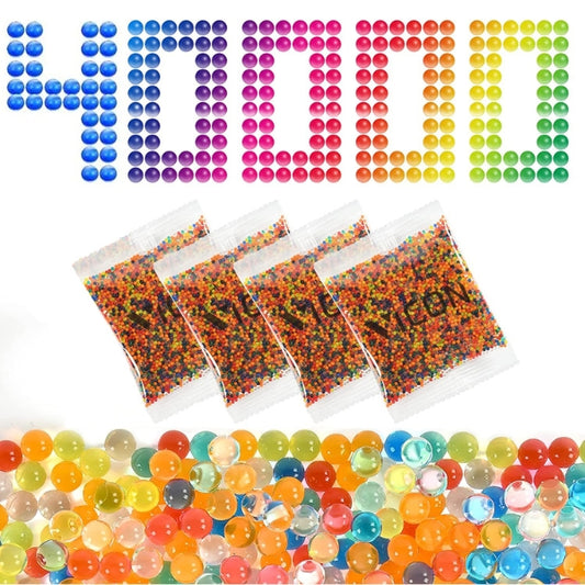Multicolor Waterparels - 40.000 stuks - 7-8mm - De Gatgetwinkel