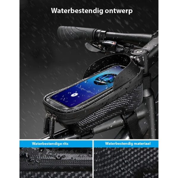 BikePro Pro Telefoonhouder met Waterdichte Zadeltas voor Fietsen - De Gatgetwinkel