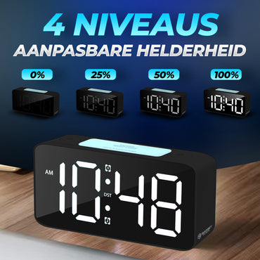 Gadgetplace Digitale Wekker - Extra hard alarm