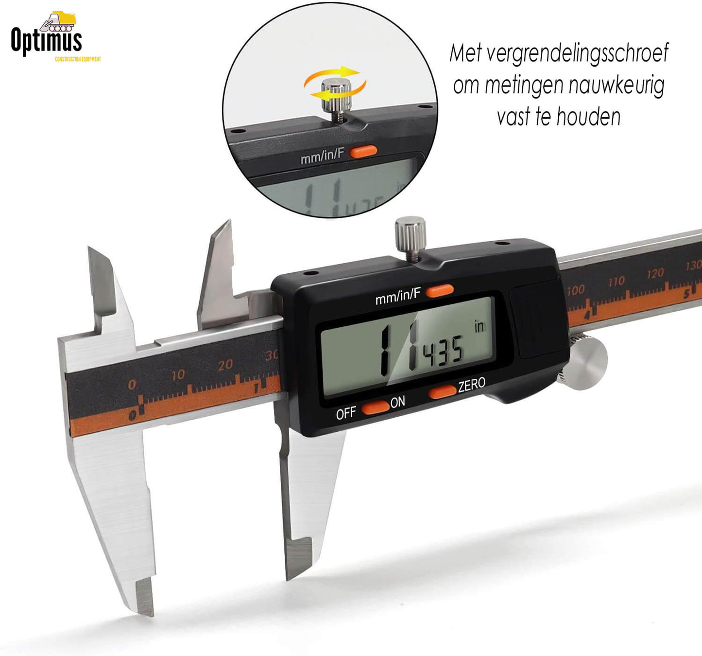 Professionele Digitale Schuifmaat: Inclusief Opbergcase - RVS - 150mm Meetbereik - De Gatgetwinkel