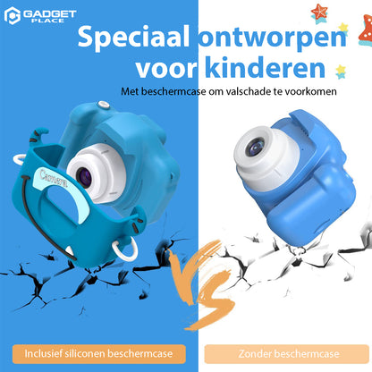 Gadgetplace Digitale Kindercamera met 32GB Geheugenkaart: Foto en Videofunctie