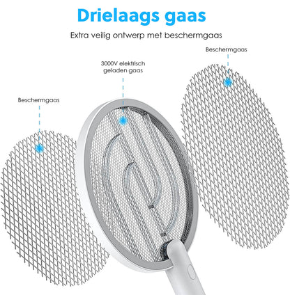 Vicon 2-in-1 Elektrische Vliegenmepper & Muggenlamp: Voor vliegen, muggen, fruitvliegjes - De Gatgetwinkel