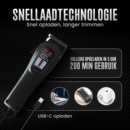 Goodcare Draadloze Tondeuse met 5 standen