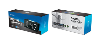 Gadgetplace Digitale Wekker - Extra hard alarm
