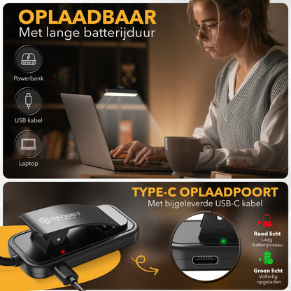 Gadgetplace LED Leeslamp voor boek en E-reader
