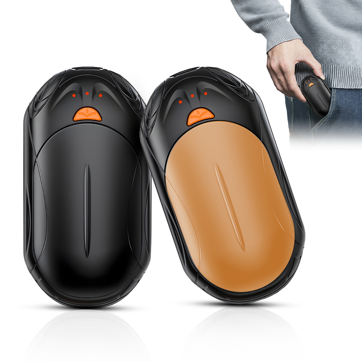 Gadgetplace Elektrische Handwarmers - 2 Stuks
