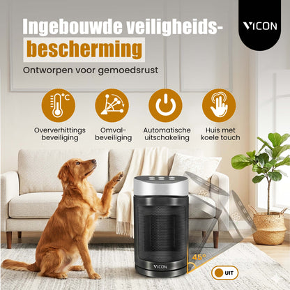 Vicon Elektrische Kachel - 1500W