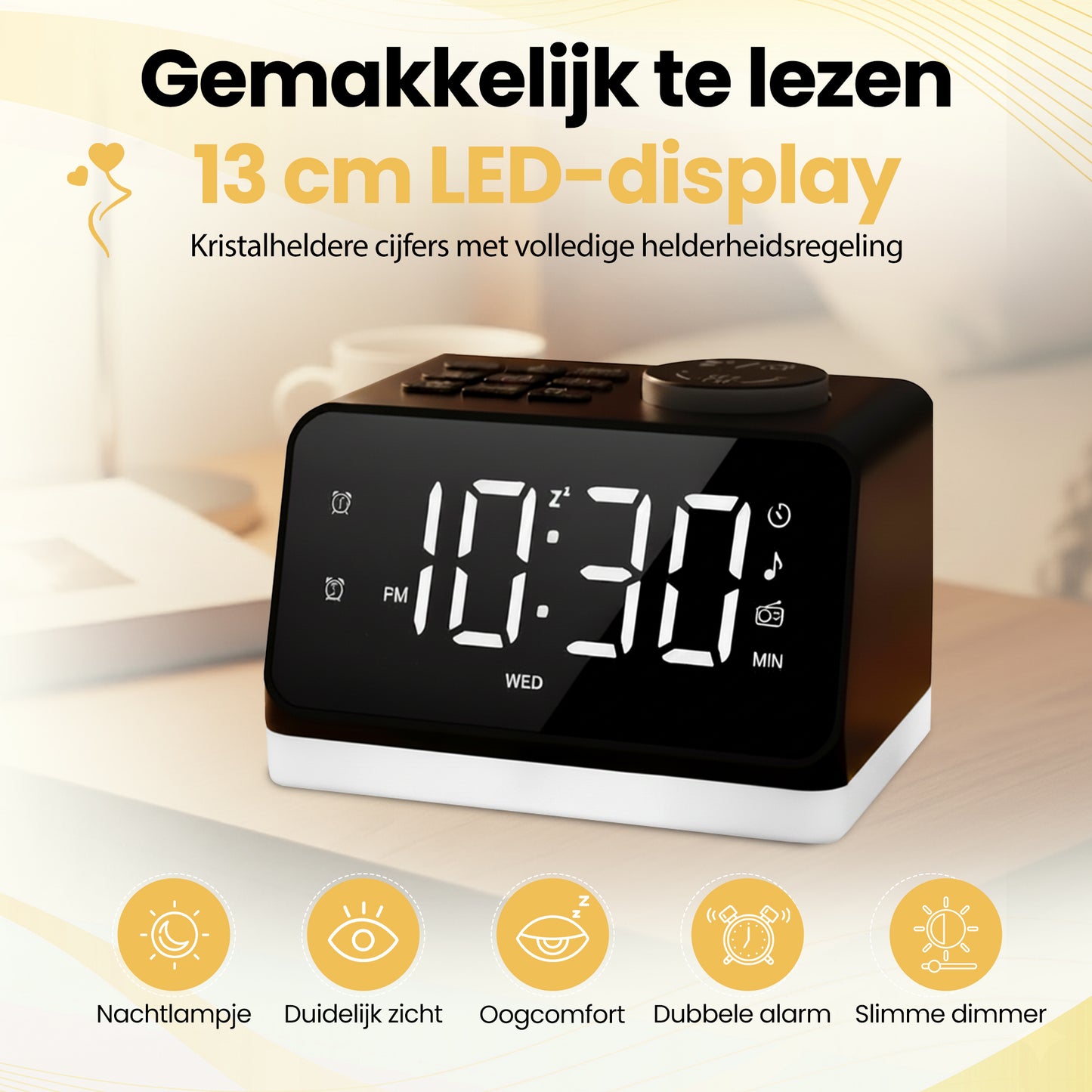 Gadgetplace wekkerradio