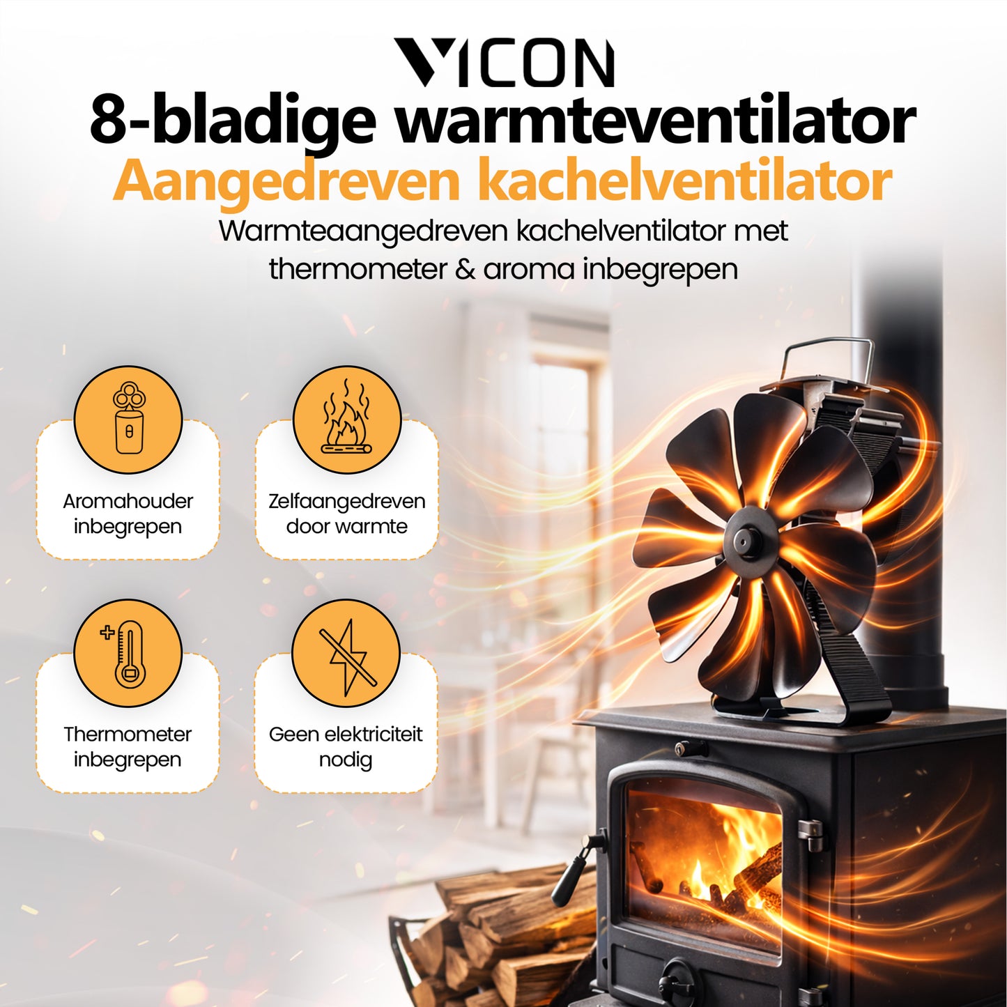 Vicon kachelventilator