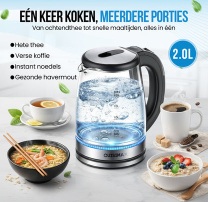 Cuisimax Waterkoker met LED