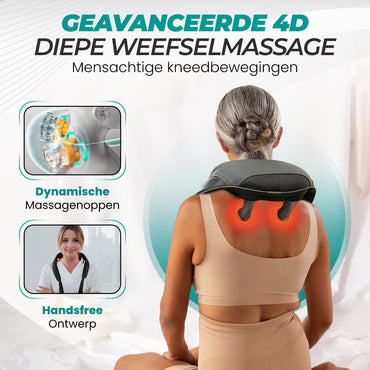 Gadgetplace Shiatsu Nek Massagekussen