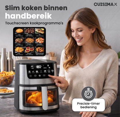 Cuisimax Airfryer met Kijkvenster