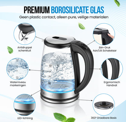 Cuisimax Waterkoker met LED