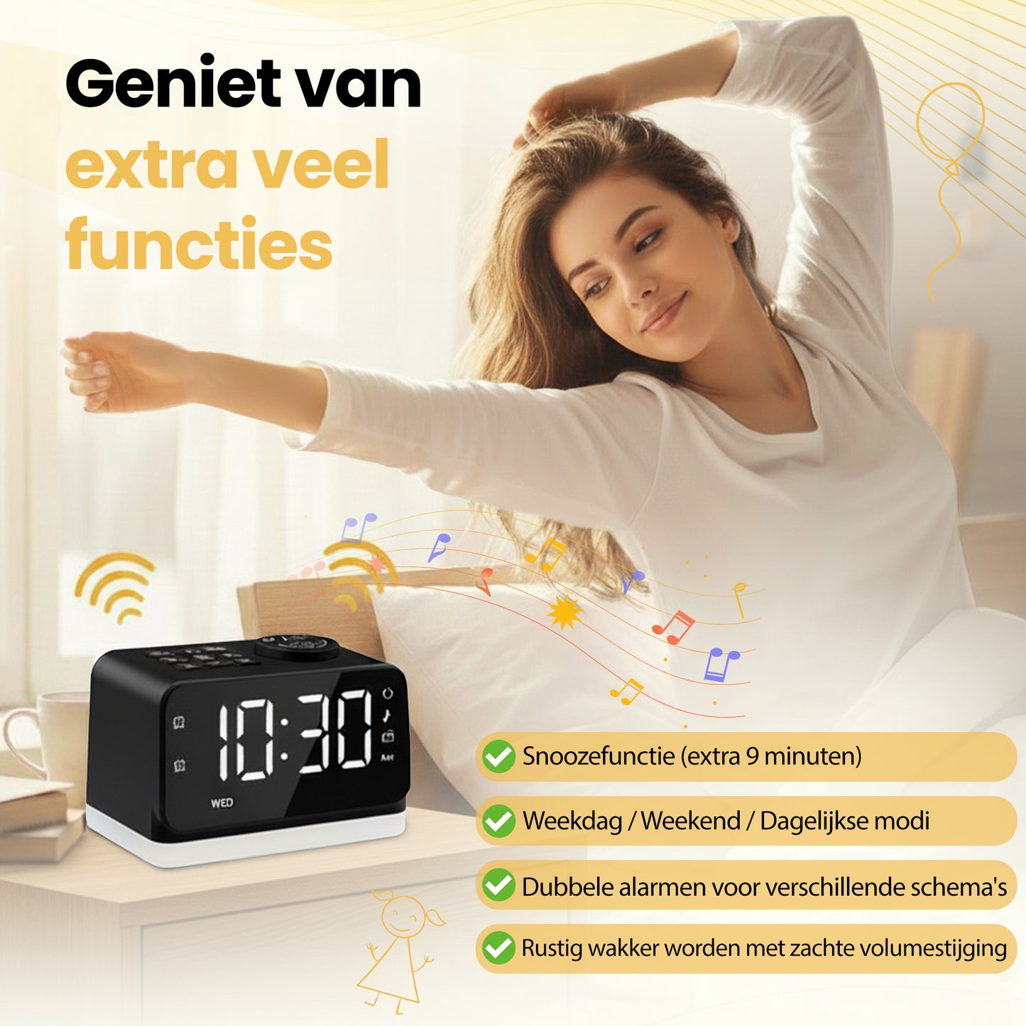 Gadgetplace wekkerradio
