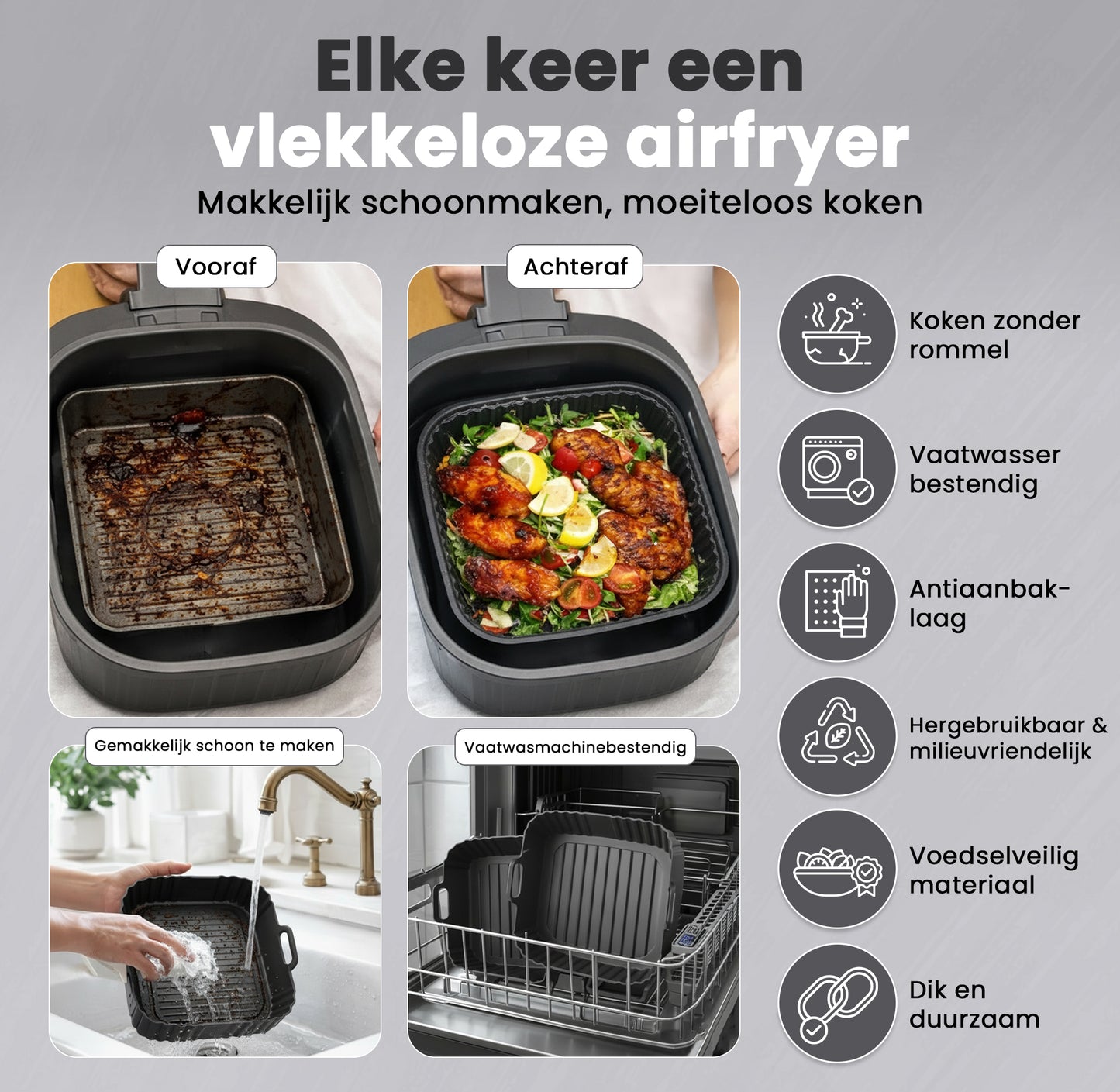 Cuisimax Airfryer met Kijkvenster