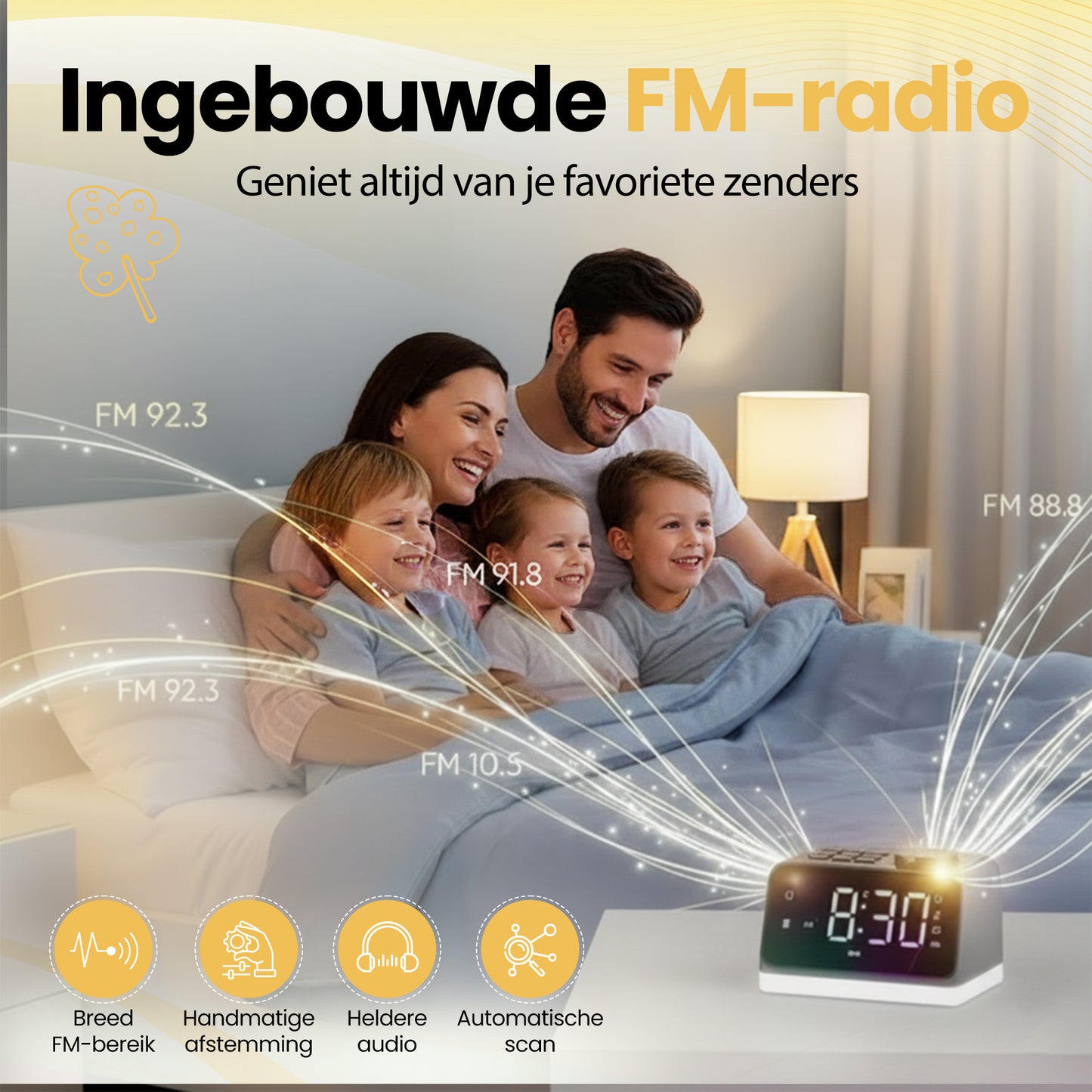 Gadgetplace wekkerradio
