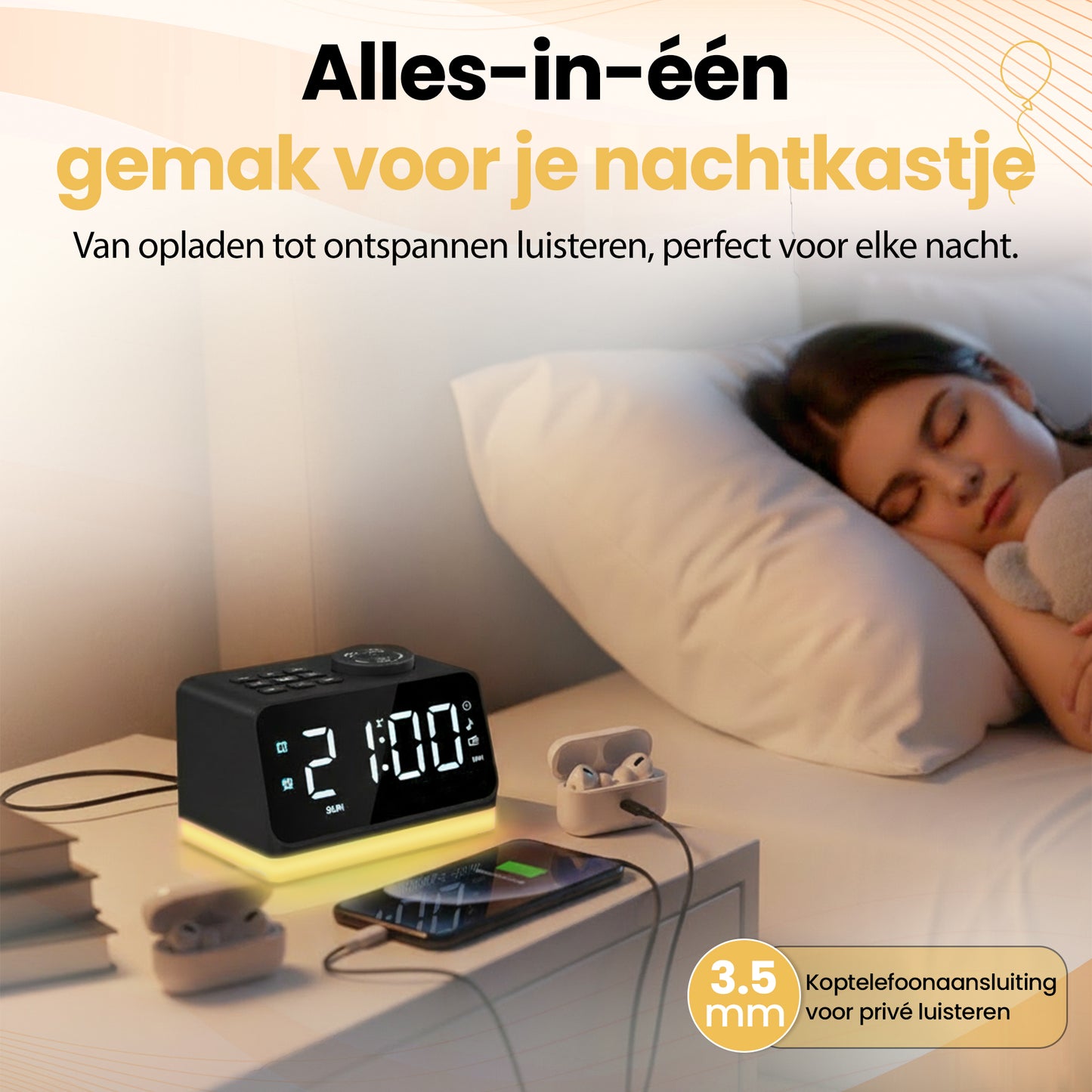 Gadgetplace wekkerradio