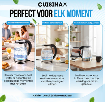 Cuisimax Waterkoker met LED