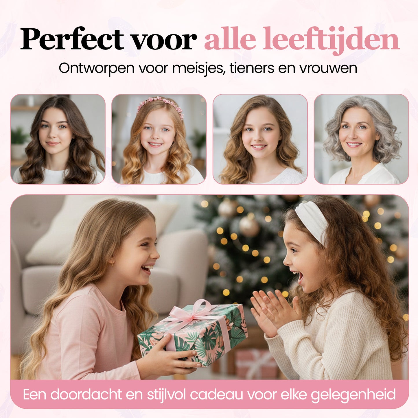 Goodcare Heatless Curls Set - Incl. Satijnen Slaapmuts