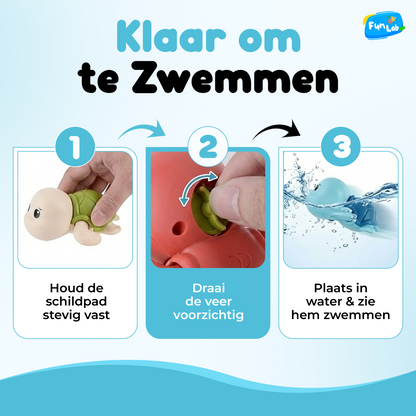 Funlab Badspeelgoed Baby en Kinderen - 3 Stuks