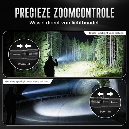 Gadgetplace LED Zaklamp op Batterijen - 1500 Lumen