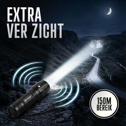 Gadgetplace LED Zaklamp op Batterijen - 1500 Lumen