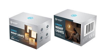LED Nachtlampje Stopcontact - 2 Stuks