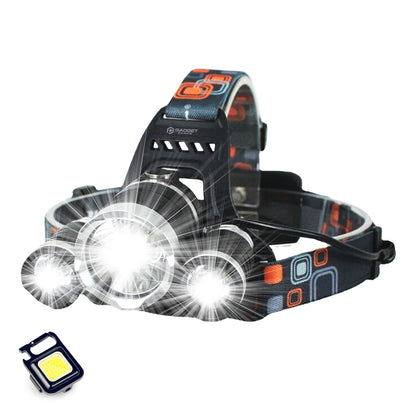 Gadgetplace Hoofdlamp Pro LED Oplaadbaar - 500 Meter zicht