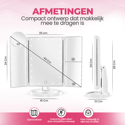 Goodcare Make up spiegel met Verlichting