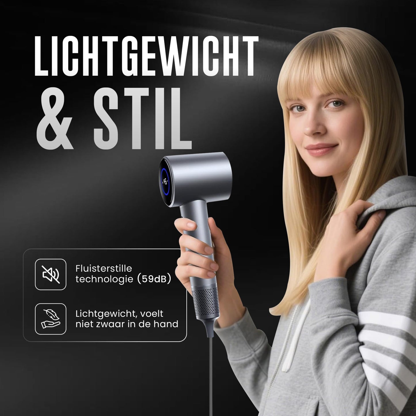 Goodcare QuickDry Fohn met Diffuser