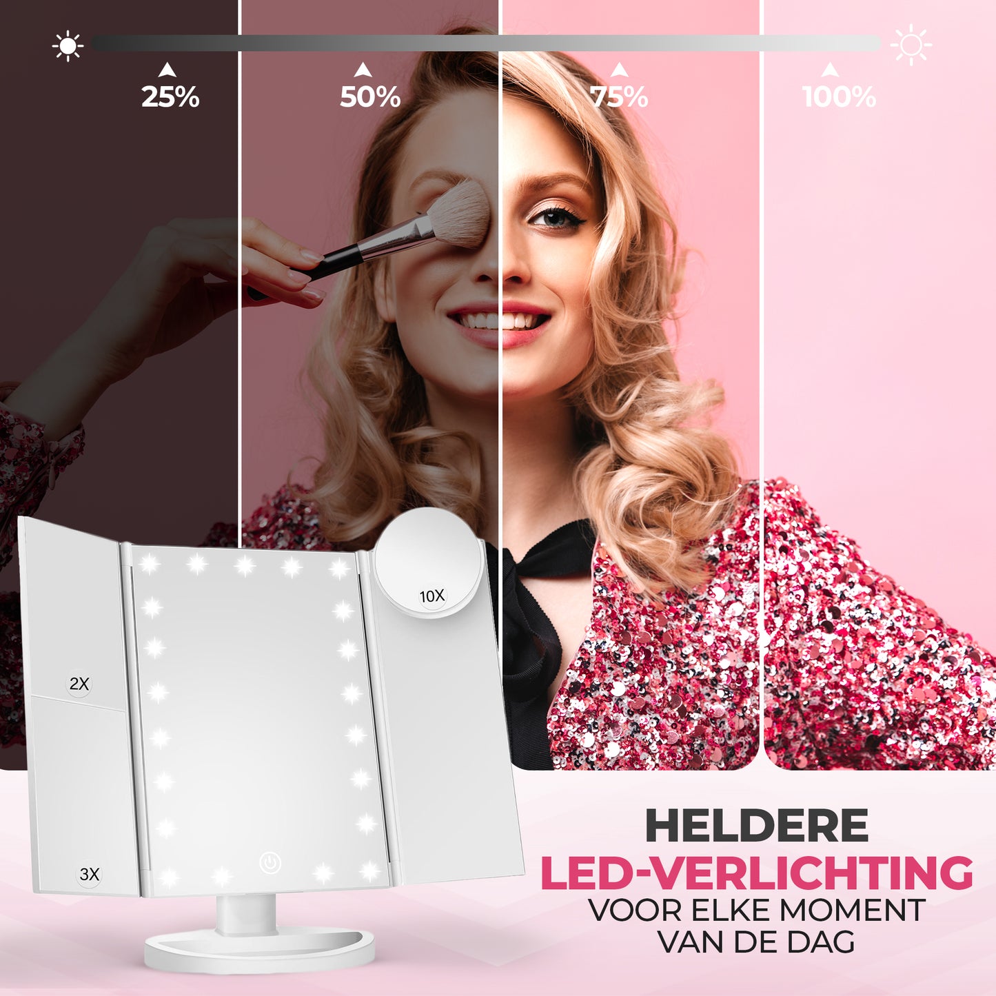 Goodcare Make up spiegel met Verlichting