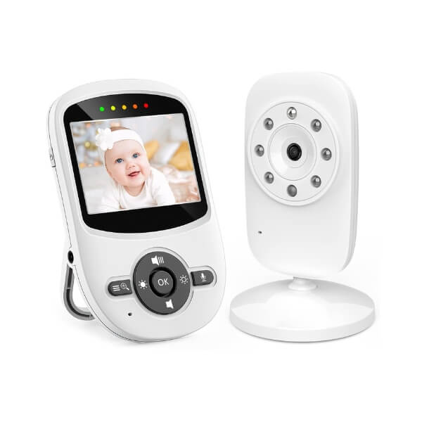 Babyfoon met Camera: 300M Bereik, Video & Audio, Zonder WiFi - De Gatgetwinkel