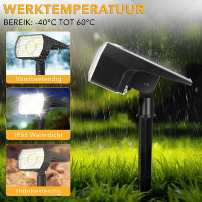 Vicon Solar Tuinverlichting op Zonne energie - 2-Pack