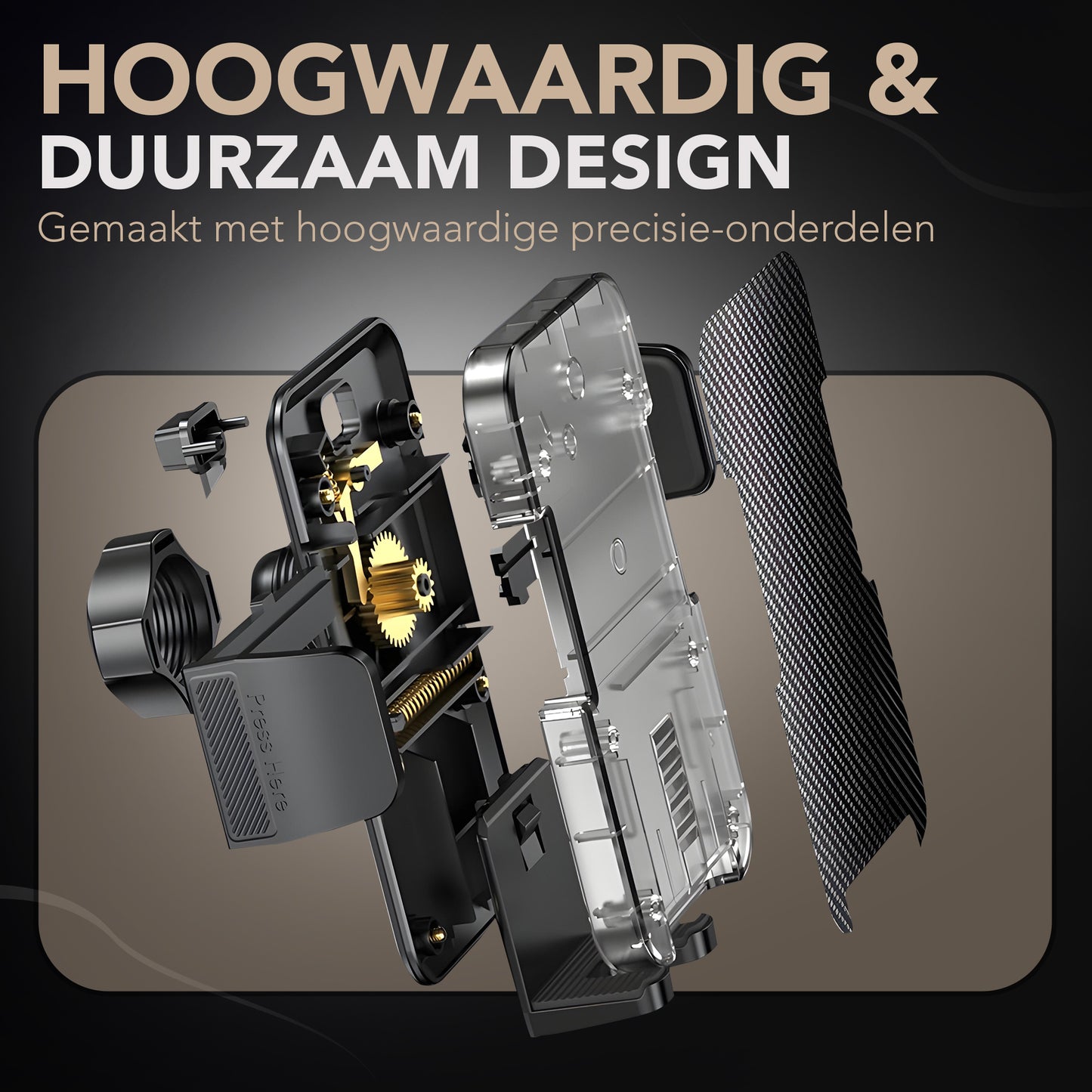 Vicon 3 in 1 Telefoonhouder Auto